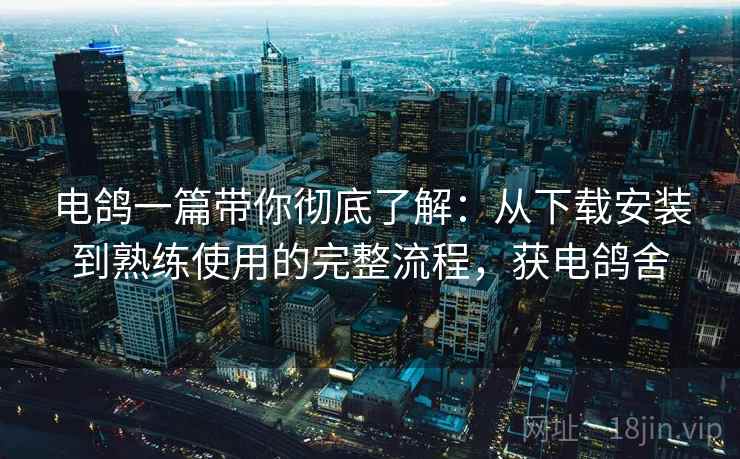 电鸽一篇带你彻底了解:从下载安装到熟练使用的完整流程,获电鸽舍