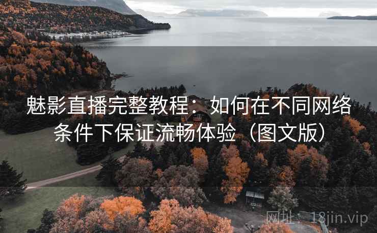 魅影直播完整教程：如何在不同网络条件下保证流畅体验（图文版）