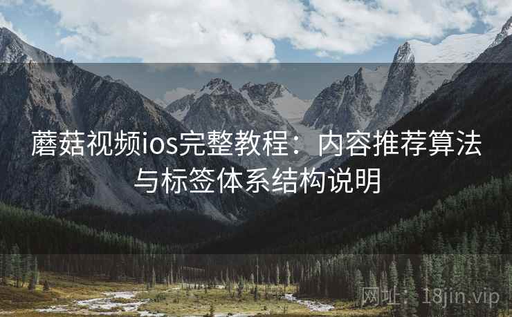 蘑菇视频ios完整教程：内容推荐算法与标签体系结构说明