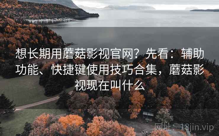 想长期用蘑菇影视官网？先看：辅助功能、快捷键使用技巧合集，蘑菇影视现在叫什么